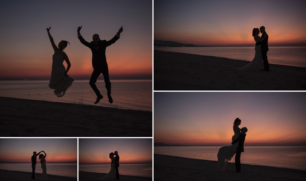 Postboda en la playa