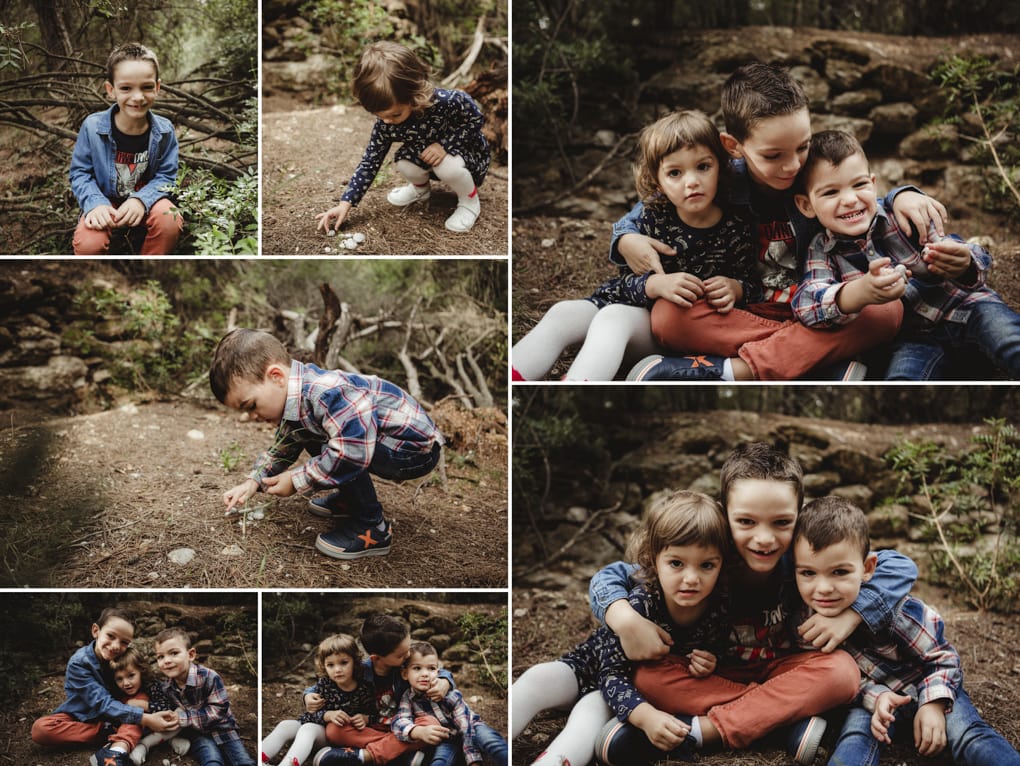 Sesion familiar exterior