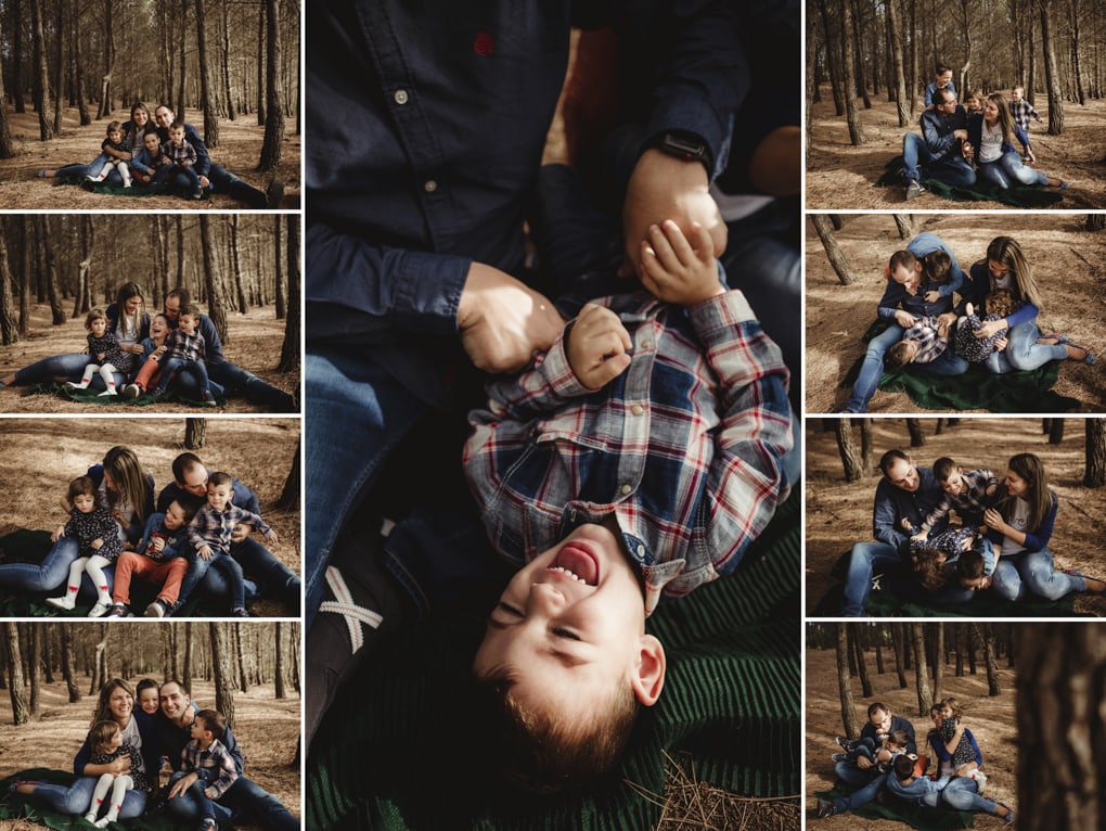 Sesion familiar exterior