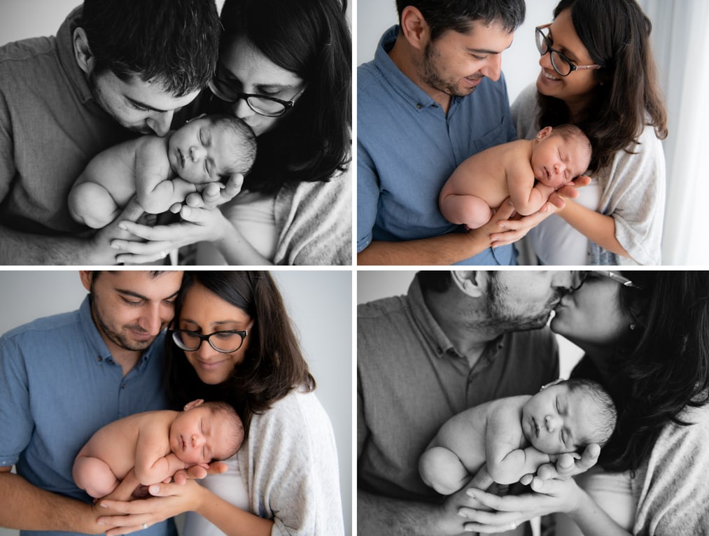 Familia con recien nacido
