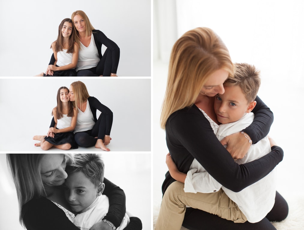 Sesion familiar con niños mayores