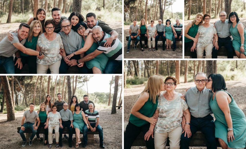 reportaje de familia